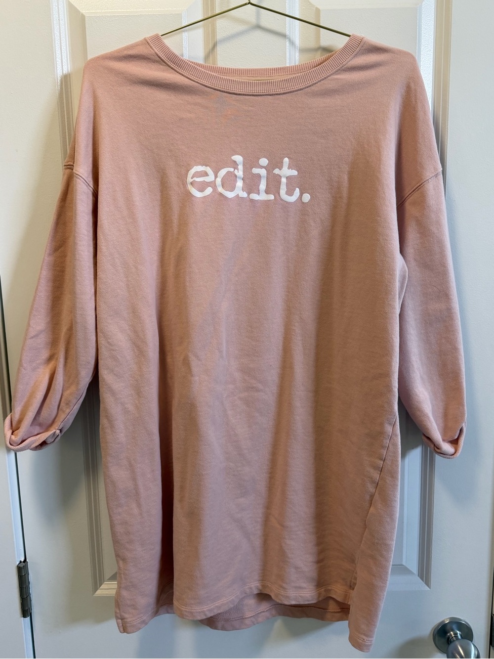 H&M edit sweatshirt dress